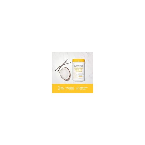 Vital Proteins Collagen Creamer, 300g, 10 g Collagen Peptides per serving - Vanilla Flavoured