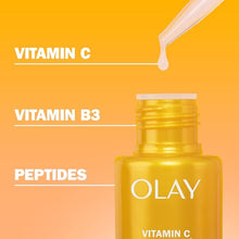 Olay Brighten and Glow Vitamin C Skincare Set: Melting Facial Cleanser 12 Count + Brightening Serum 40 mL + Face Moisturizer 15 mL, Total 3 Pieces Gift Set