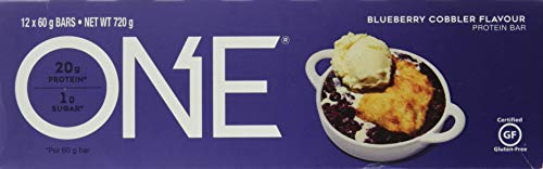 ONE PROTEIN BARS PROTEIN BARS BLUEBERRY COBBLER 12x60G