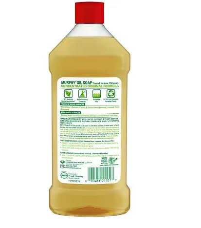 Murphy Oil Soap, Original Formula 16 fl oz (473 ml) - Pack of 5