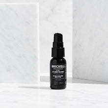 Brickell Men's Restoring Eye Serum Treatment for Men, Natural and Organic Eye Gel to Firm Wrinkles, Minimize Dark Circles, and Promote Youthful Skin, 0.65 Ounce, Unscented