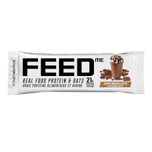 Nutrabolics Feed Bar, Café Mocha Latte , Real Food Protein Bar, 12 Bars