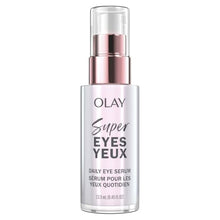 Olay Super Eye Daily Serum with Vitamin C, Caffeine, Aloe Vera, Niacinamide, and Amino Peptide, 5-in-1 Eye Serum, 13.5 mL