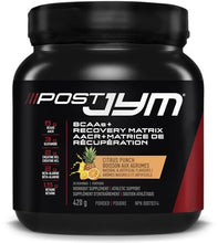 Post JYM Active Matrix, Post-Workout with BCAA's, Glutamine, Creatine HCL, Beta-Alanine and More, JYM Supplement Science, Citrus Punch, 20 Servings