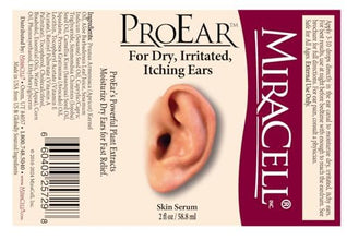 MiraCell ProEar, Ear Drops for Itchy Ears, Clogged Ears, Irritated Ears, Dry Ears. All Natural Ear Oil for, Babies, Kids, Adults, Cats and Dogs. 58.8 ml