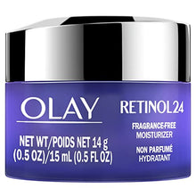 Olay Super Serum, 14mL & Olay Regenerist Retinol 24 Night Face Moisturizer, Fragrance-Free, Trial Size 14mL