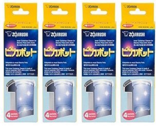 Zojirushi Electric Pot/Inner Container Cleaner,(4 Boxes with 4 Packets Each) 16 Packets