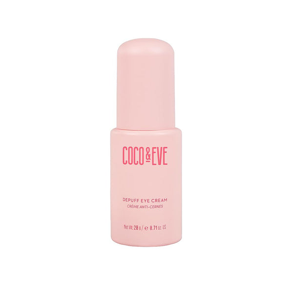 Coco & Eve Depuff Eye Cream. Under Eye Cream for Puffiness, Dark Circles & Wrinkles. Firms, brighten, revitalize, and smooth out fine lines. (0.71 fl oz)