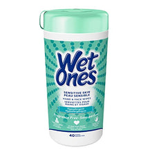 Wet Ones Hand Wipes, Aloe & E Wipes 40 Count (Value Pack of 6)