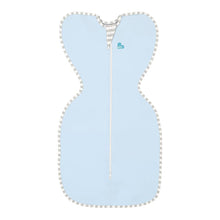 Love To Dream Swaddle UP, Dramatically better sleep, Allow baby to sleep in their preferred arms up position for self-soothing, snug fit calms startle reflex, Blue, Medium, 13-18.5 lbs.