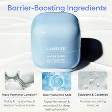 LANEIGE Water Bank Blue Hyaluronic Moisturizer Refill: Barrier-Boosting Hydration, Squalane, Ceramide, Dermatologist-tested