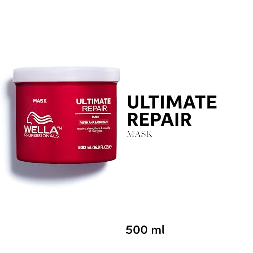 Wella Professionals ULTIMATE REPAIR Mask|Deep Nourishing Hair Mask| Hydrating Smooth| Repairs Damage|16.9 Fl oz.