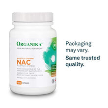 Organika Canadian-Made NAC (N-Acetyl-L-Cysteine) 500mg- Supports Antioxidant Glutathione Levels, Immune System Support, Liver and Detox Support- 180caps