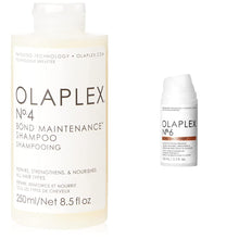 Olaplex No. 4 Bond Maintenance Shampoo (250 ml) + No. 6 Bond Smoother Hair Care Bundle