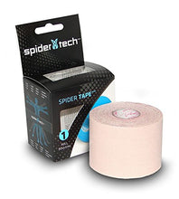 SpiderTech Gentle - Therapeutic Kinesiology Tape Roll for Hyper Sensitive and Radiated Skin | Physical Therapy Muscle Strains | High-Grade Water-Resistant Material | Shoulder, Wrist, Knee, Ankle