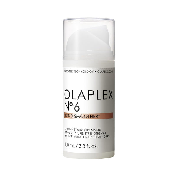 Olaplex No. 6 Bond Smoother, Leave-In Styling Hair Cream Treatment, Smooths, Conditions, & Strengthens, Frizz Control for Up to 72 Hours, For All Hair Types, 100ml