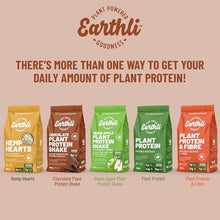 Earthli Chocolate Plant Protein Shake (940g) | Hemp Based Superfood | 20g Protein | Keto Friendly, Non-GMO, No Added Sugar | Vegan Plant-based Protein Powder | All-in-one Nutritional Shake