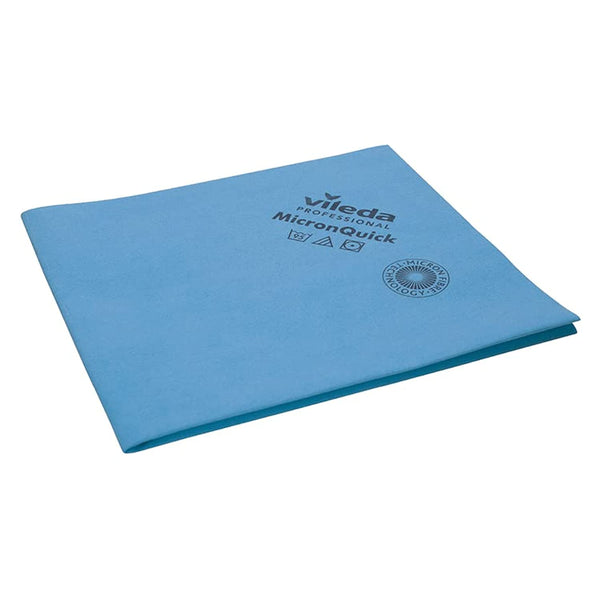 Vileda Professional | Microfiber Cloth | MicronQuick Blue 5pk