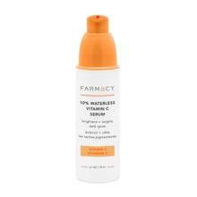 Farmacy 10% Vitamin C Face Serum - Waterless Vitamin C Skin Care Serum to Brighten, Firm + Smooth Skin Texture - Enriched with Upcycled Tangerine Peel to Boost Skin's Moisture + Radiance (30ml)