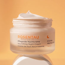 Night Cream for Dry Skin and Anti Aging, 50ml, Facial Moisturizer Night Cream Skincare ROSENTAU by ANNEMARIE BORLIND (Step 4 or 5)