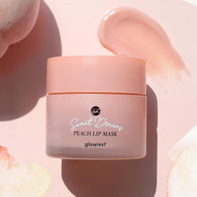 Sweet Dreams Lip Mask-Nourishing, Plumping and Hydrating Lip Balm | Ecofriendly Lip Sleeping Mask | Hyaluronic Acids+Vitamin C+Shea Butter+Antioxidants | Peach