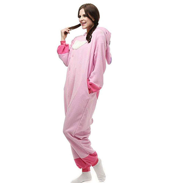 OGU' DEAL Unisex-Adult Onesie Stitch Pajamas Christmas Party Cosplay Animal Costumes Sleepwear