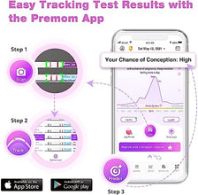 Easy@Home 100 Ovulation & 20 Pregnancy Test Strips Kit: Accurate Fertility Tests - Powered by Premom App Ovulation Tracker OPK | 100 LH + 20 HCG