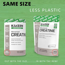 Kaizen Naturals Micronized Creatine Monohydrate, Unflavoured, 300g, Pouch