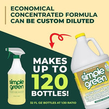 Simple Green 14010 All Purpose Cleaner with Lemon Fragrance, 1 Gallon Bottle