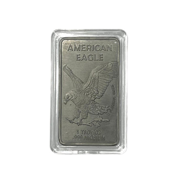 Unique Metals 1 oz .999 Niobium Walking Liberty Bar