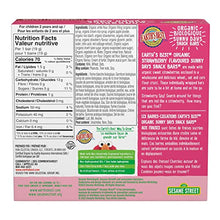 Earth's Best Snack Bars, Strawberry Sunny Day Bars, 7 Count Box (Pack of 6)