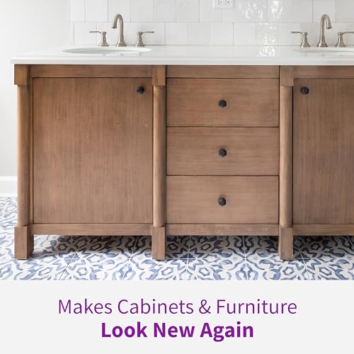 Rejuvenate Cabinet & Furniture Restorer Fills in Scratches Seals and Protects Cabinetry, Furniture, Wall Paneling