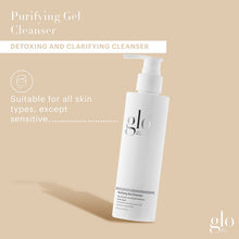 Glo Skin Beauty Purifying Gel Cleanser | Targeting Clogged Pores, Excess Oil, Breakouts, and Uneven Texture