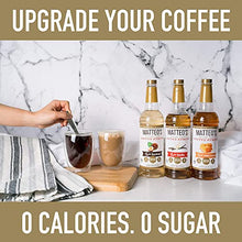 Matteo's Barista Style Sugar-Free Coffee Syrup, French Vanilla Flavor, Zero Calorie and Sugar, Keto Friendly, Ideal for Latte, Cappuccino, Espresso, Americano, Indulgent Taste 25.4 Oz 6-Pack