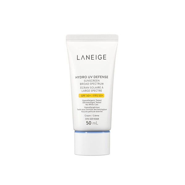 LANEIGE Hydro UV Defense SPF 50+: Lightweight, Daily, Non-Greasy, Sunscreen for UVA & UVB Protection