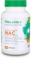 Organika Chelated Zinc 45 Tabs & NAC (N-Acetyl-L-Cysteine) 500mg- Supports Antioxidant Glutathione Levels, Immune System Support, Liver and Detox Support- 90 caps