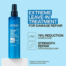 Redken Extreme Shampoo and Conditioner Set, 3 Bundle Pack for Damaged Hair Repair, Hair Strengthen, Infused With Proteins