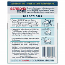 SEA-BOND Denture Adhesive Seals Uppers Original 15 ea (Pack of 6)