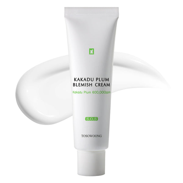 TOSOWOONG Kakadu Plum Cream, Face Cream, Kakadu Plum (Vitamin C) 600,000ppm, Niacinamide, Adenosine, Betaine, Korean Skin Care, 50g, 1.76 oz.