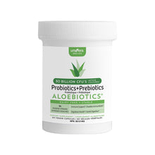 Univera Aloebiotics, Probiotics and Prebiotics 30 Billion CFUs -14 Strains, Digestive Enzymes for Adults - Probiotics Lactobacillus Acidophilus - Digestive Health, Vegan 60 capsules