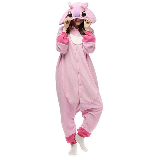 OGU' DEAL Unisex-Adult Onesie Stitch Pajamas Christmas Party Cosplay Animal Costumes Sleepwear