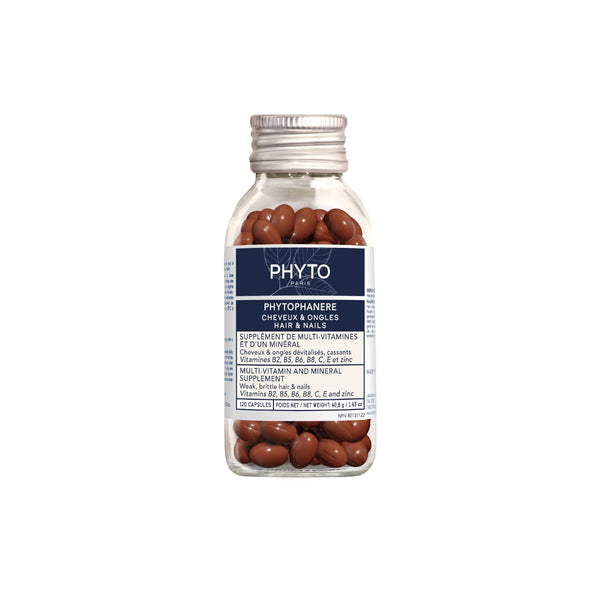 PHYTO|PHYTOPHANERE Supplement - Biotin & Vitamin B6 Enriched, Supports Healthy Hair, Skin & Nails, Antioxidant-Rich Carrot & Vitamin E, Energy & Tissue Formation - Women's Multivitamin|120 tablets