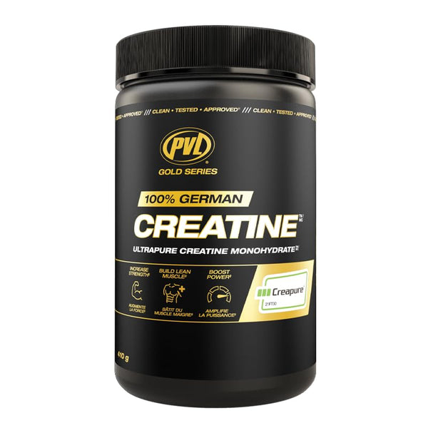 PVL Creapure Creatine - 100% Pure German Creatine monohydrate Powder - 82 Servings - 410 g