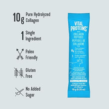 VITAL PROTEINS Bovine Collagen Peptides Powder, Single-serve Stick Packs, Unflavoured, Odourless, Gluten-free, No Added Sugar, Paleo-friendly, Non-GMO, No Artificial Flavours Or Colours, 200 g