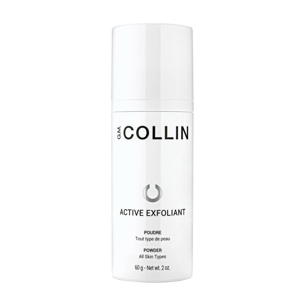 G.M. COLLIN Active Exfoliant Powder | Exfoliating Face Cleanser with Salicylic Acid and Papaya Enzyme | Gentle Daily Facial Scrub with Niacinamide