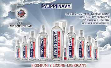 MD Science Lab Swiss Navy 16 Oz - Silicone Lube