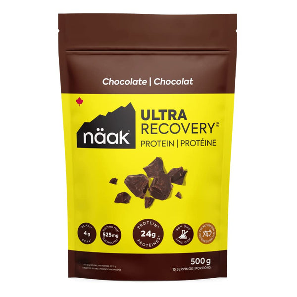 NÄAK Protein Powder, 500g (15 servings) | 25g Plant-based Protein, 4g BCAAs, Keto, Dairy-Free, GMO Free, Gluten Free (Chocolate)