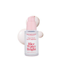 The Face Shop Rice Water Bright Vegan Serum - Targets Uneven Skin Tone & Dryness, Brightening, Nourishing, Hydrating Face Serum - Rice Water, Hyaluronic Acid, Niacinamide Serum - Korean Skin Care