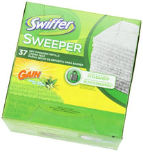 Swiffer Sweeper Dry Sweeping Pad Refills for Floor mop Gain Scent 37 Count