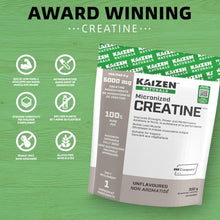 Kaizen Naturals Micronized Creatine Monohydrate, Unflavoured, 300g, Pouch